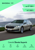 Skoda Superb - cennik 2025